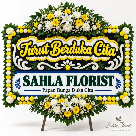 Papan Bunga Duka Senayan City